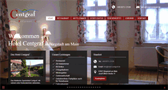 Desktop Screenshot of hotel-centgraf.de